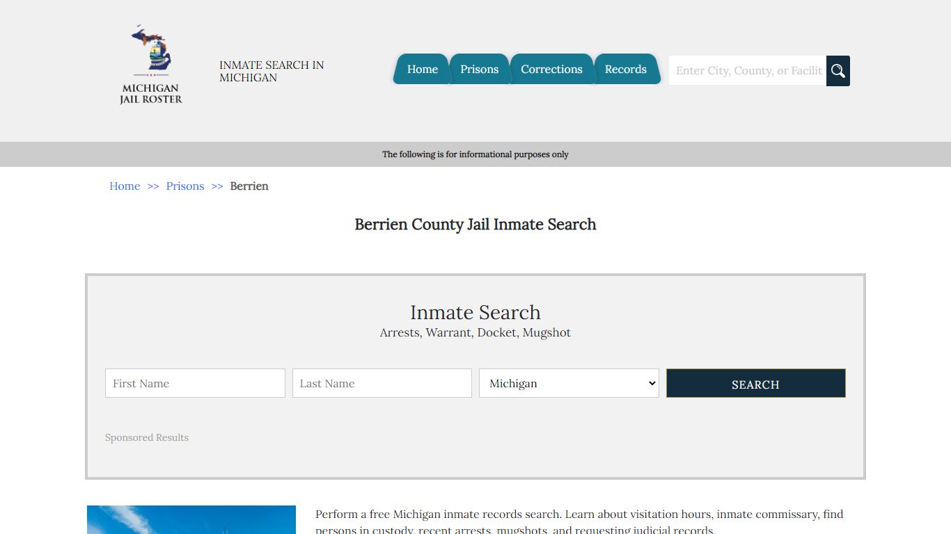 Berrien County Jail Inmate Search | Michigan Jail Roster